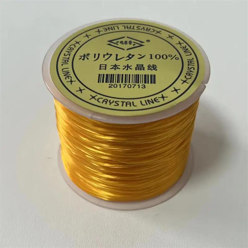 Premium Elastic Line for Bracelets & Jewelry Making - Red Black White