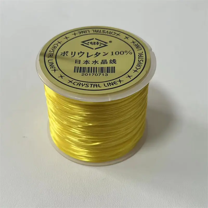 Premium Elastic Line for Bracelets & Jewelry Making - Red Black White