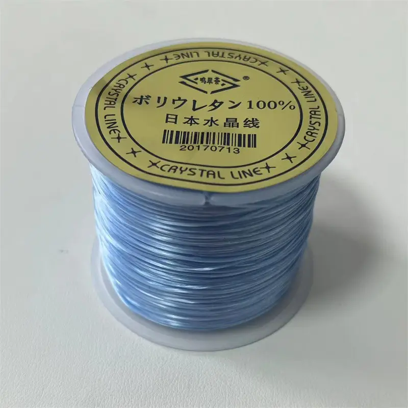 Premium Elastic Line for Bracelets & Jewelry Making - Red Black White