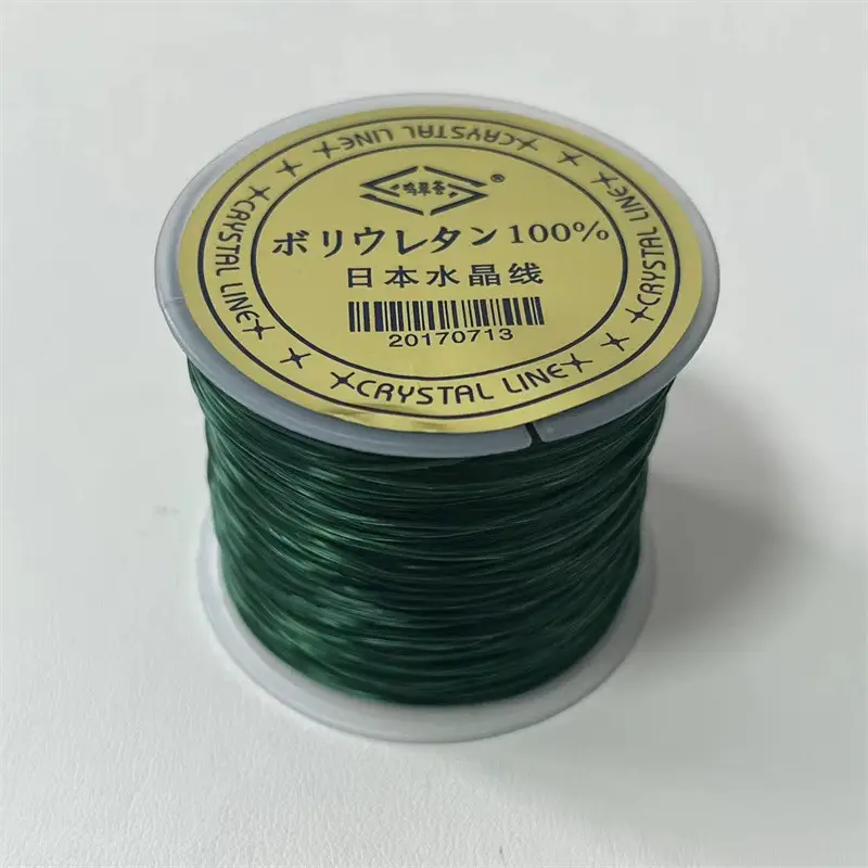 Premium Elastic Line for Bracelets & Jewelry Making - Red Black White