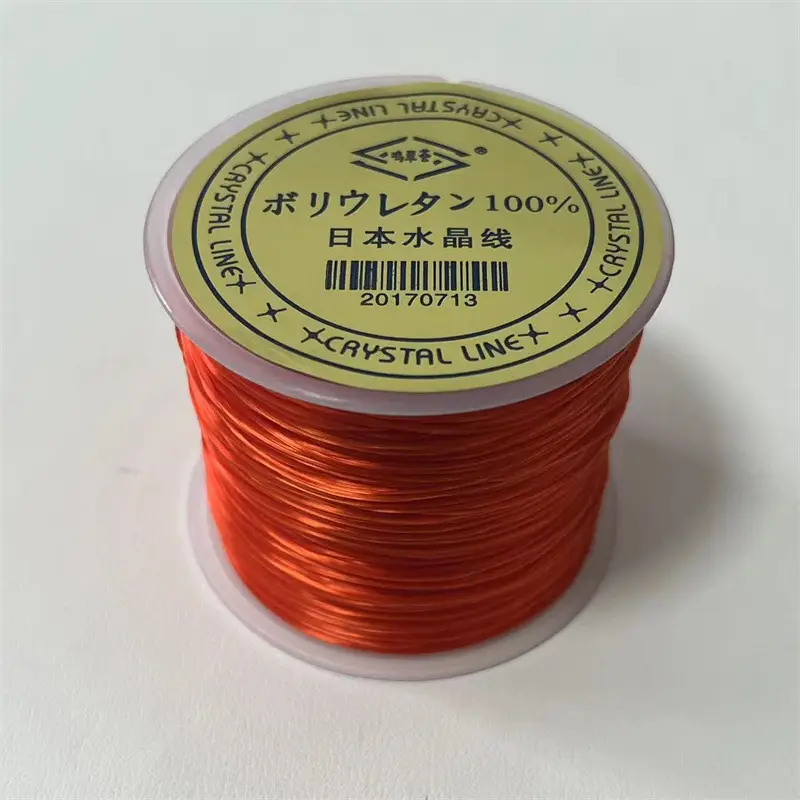 Premium Elastic Line for Bracelets & Jewelry Making - Red Black White