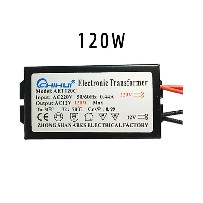 Chiluh Electronic Transformer 12V AC220V 90%Efficiency