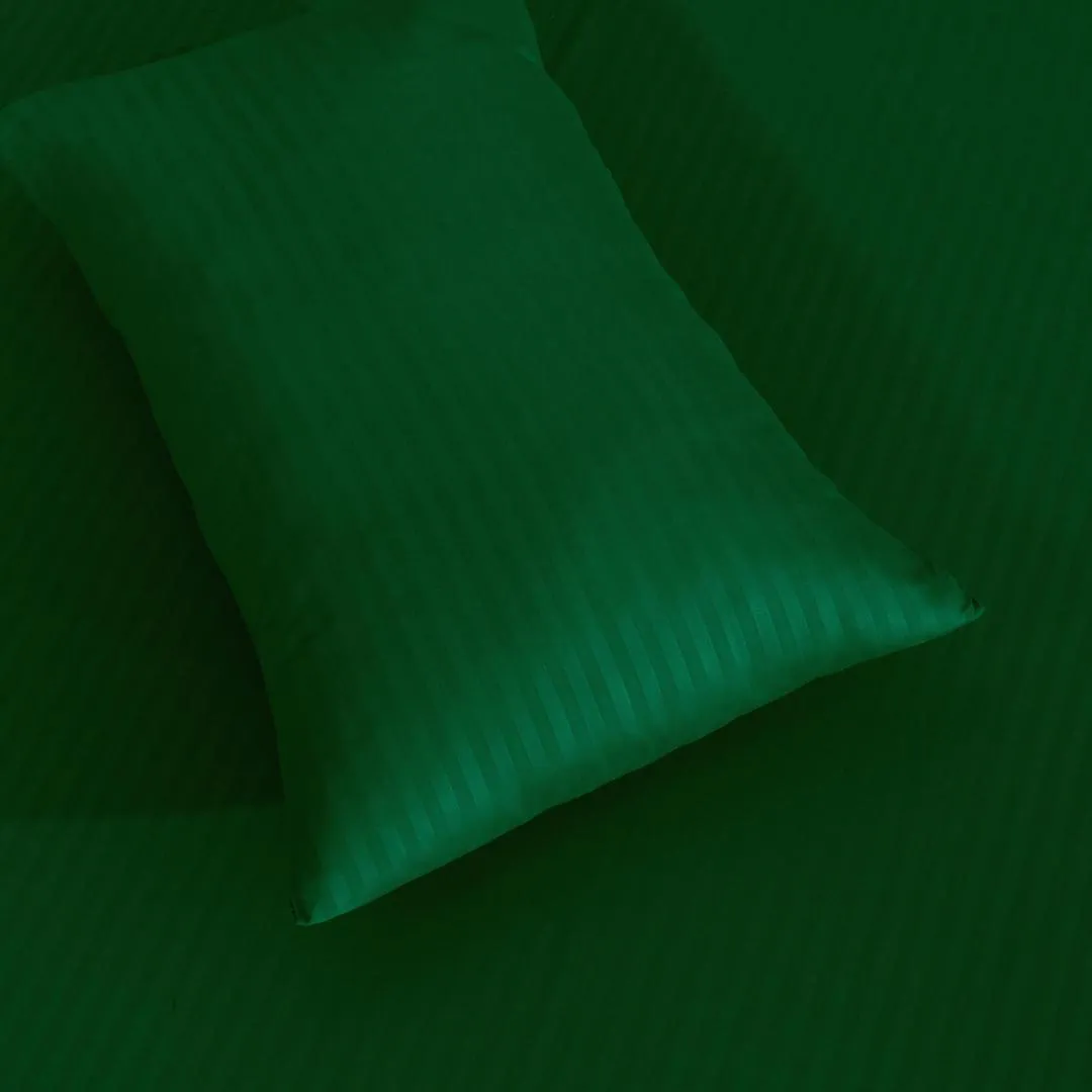 Green Double Bed Sheet Set Cotton Sotton 92x98