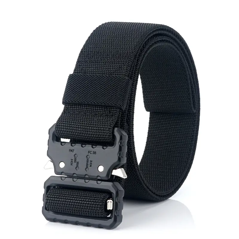 TUSHI Tactical Elastic Belt Khaki Casual Pants Belt