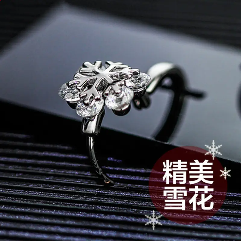 Joker-Inspired Zircon Earrings Gold Tone