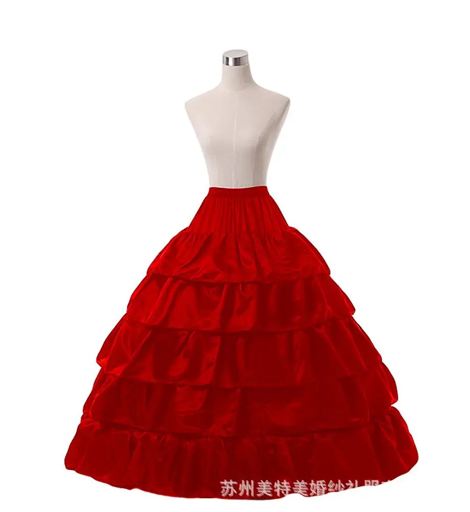 White Multi-Tiered Layered Skirt for Weddings & Parties