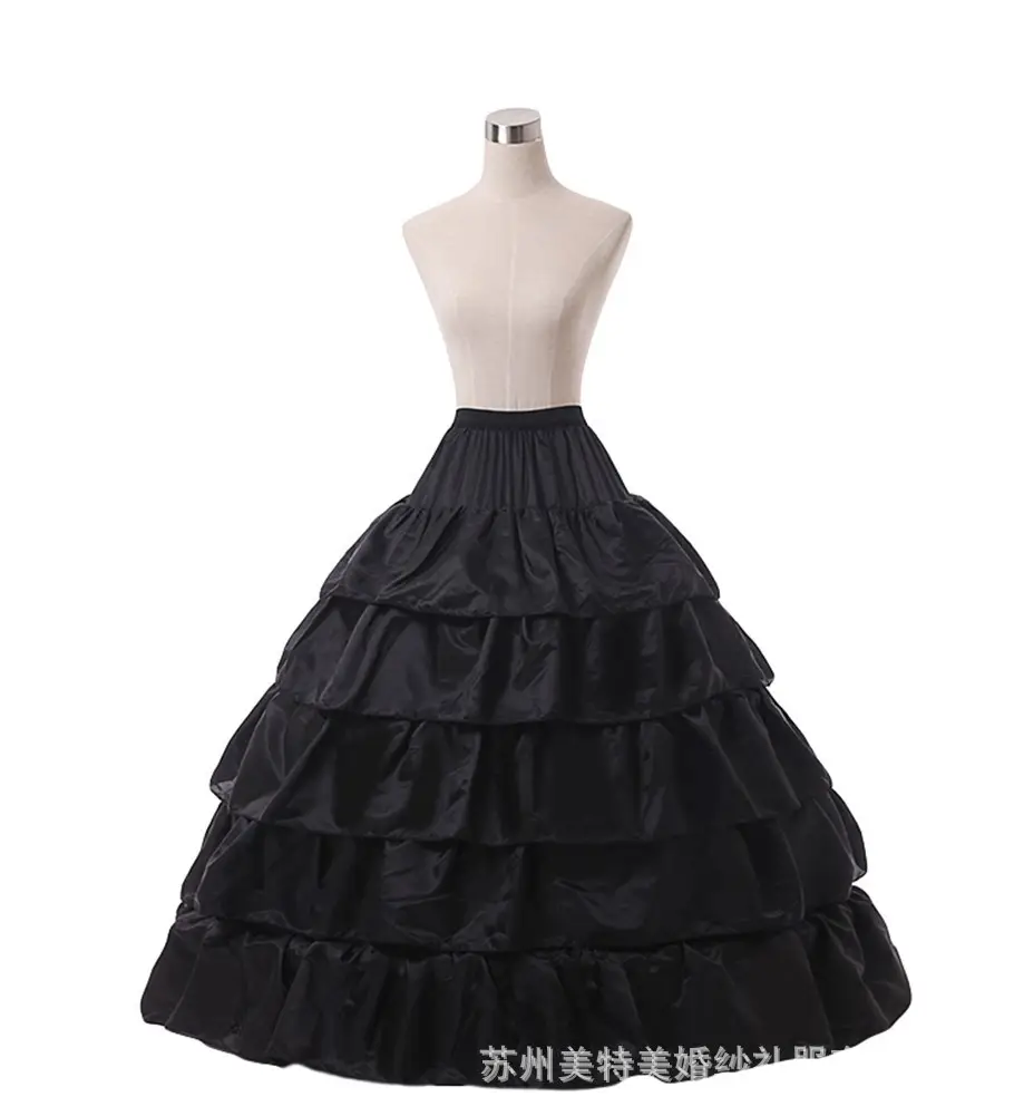 White Multi-Tiered Layered Skirt for Weddings & Parties