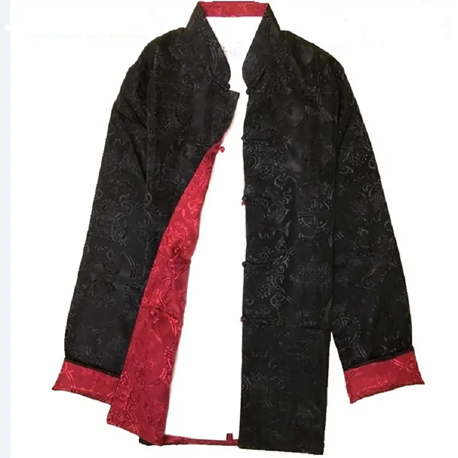 Men Women Chinese Tang Suit Jacket Cotton Blend Multi Color