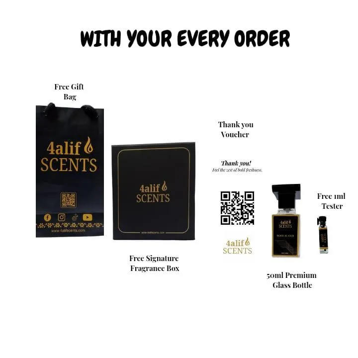 4alif Scents Desire Edge EDP 50ml for Men
