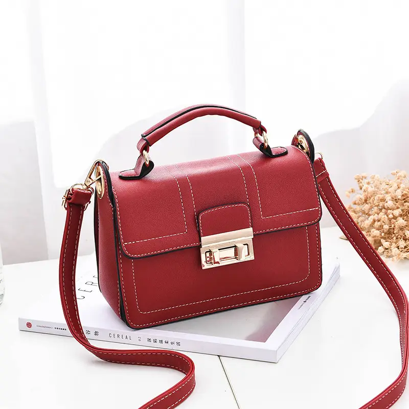 Black Crossbody Bag Women's Polyester Daily Use