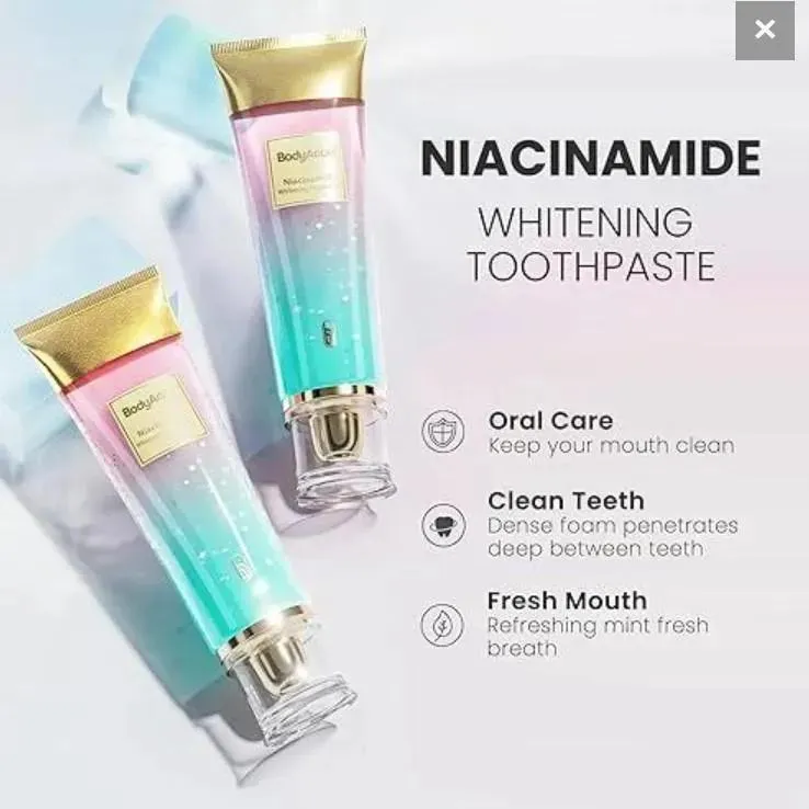 Body Accel Niacinamide Whitening Toothpaste 30ml