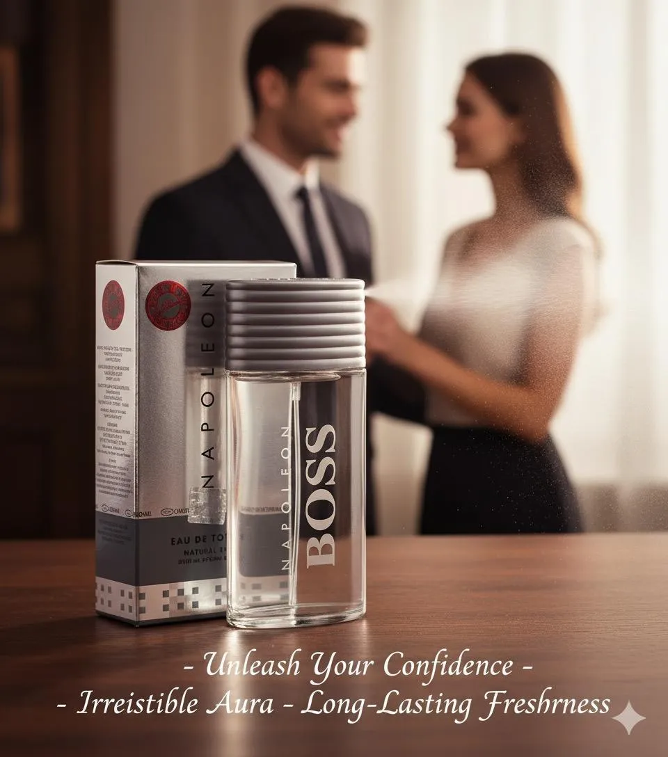 Napoleon BOSS Eau De Toilette for Men Glass Bottle