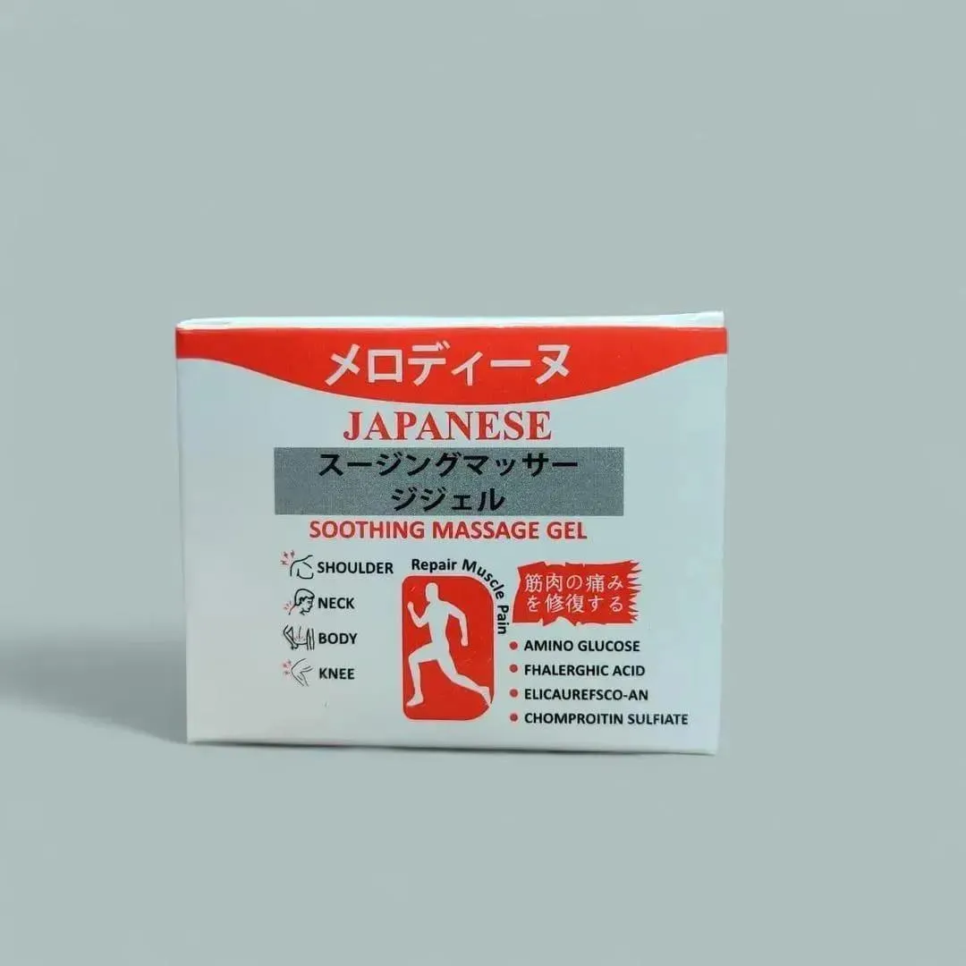 Melodine Japanese Soothing Massage Gel for Joint Pain Relief
