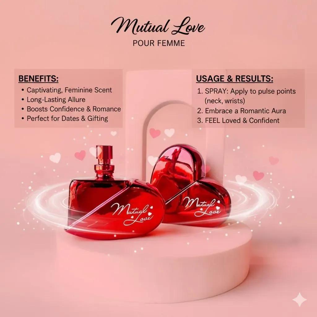 Red Heart Perfume for Women 50ml Romantic Aura