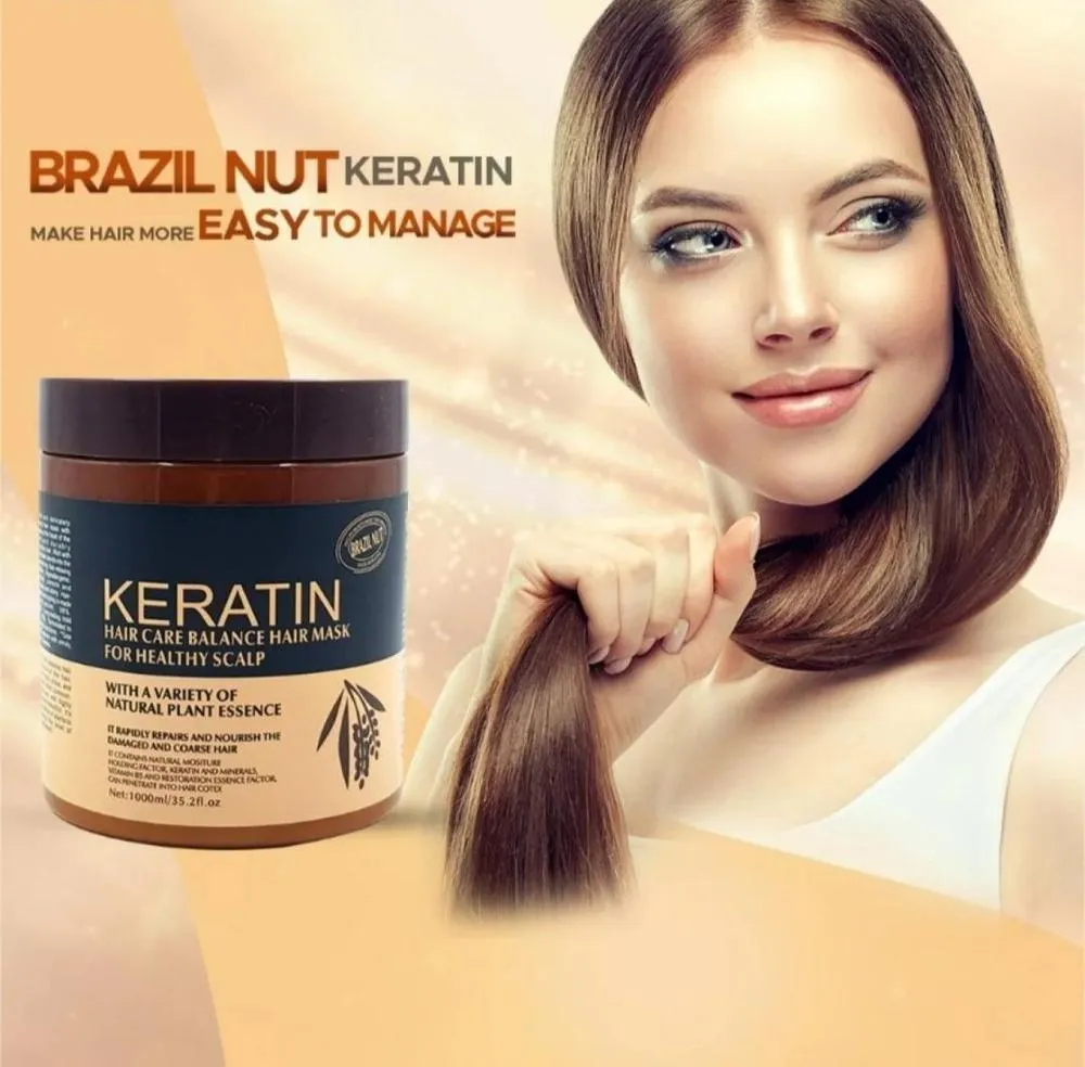 Keratin Hair Mask 1000ml for Dry Damaged Hair Pakistan