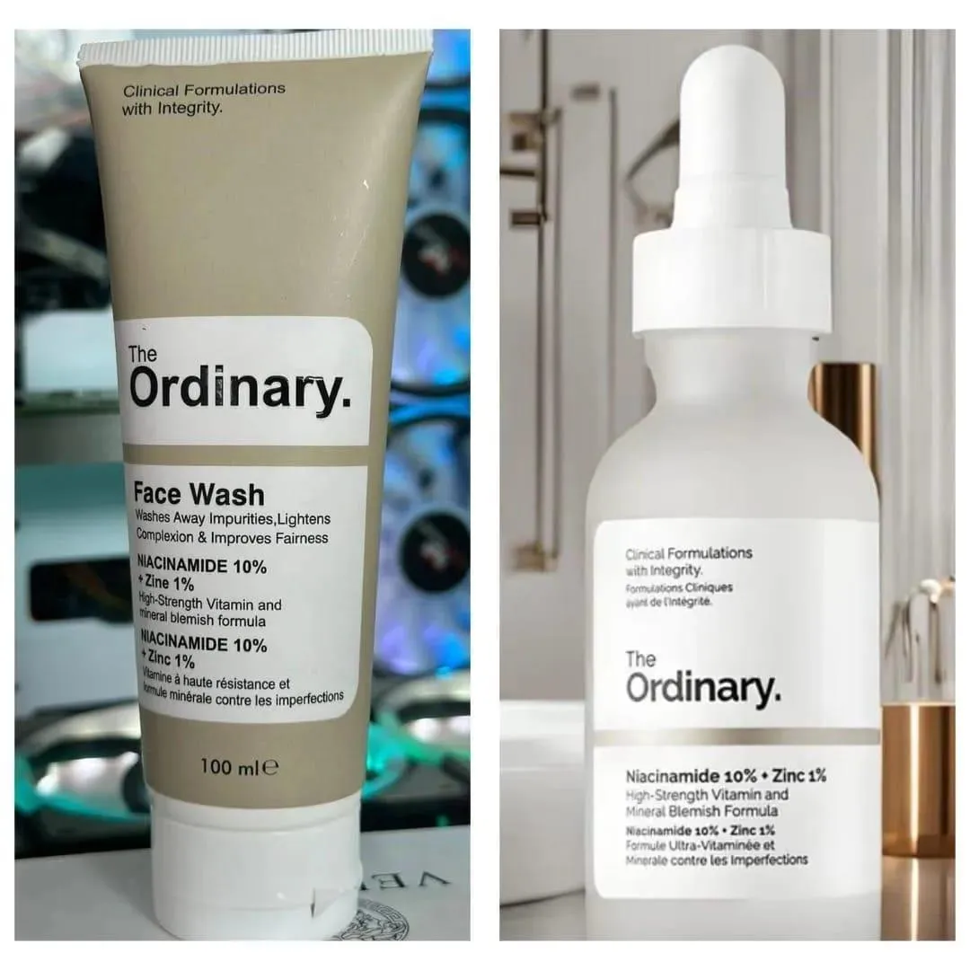 The Ordinary 2 in 1 Face Wash & Serum Set