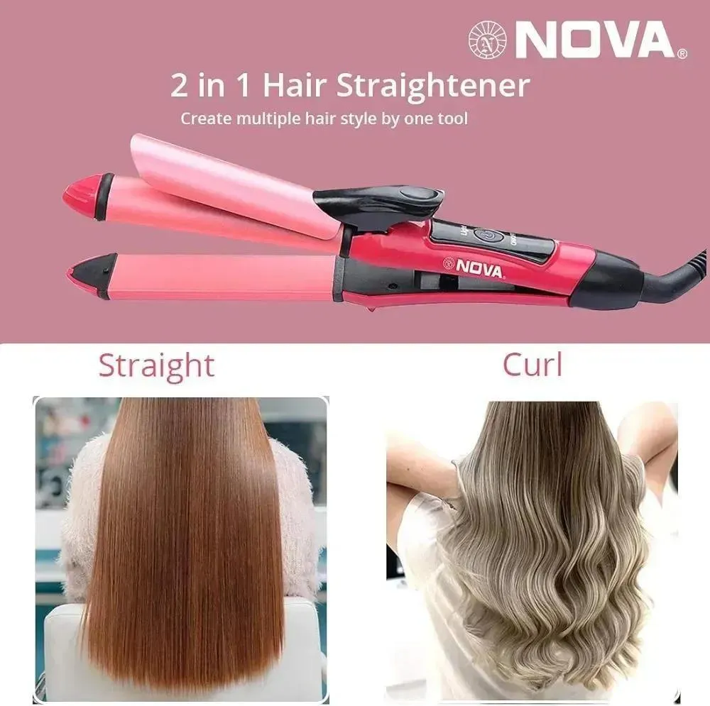 Nova Hair Straightener No Snagging Bouncy Curls