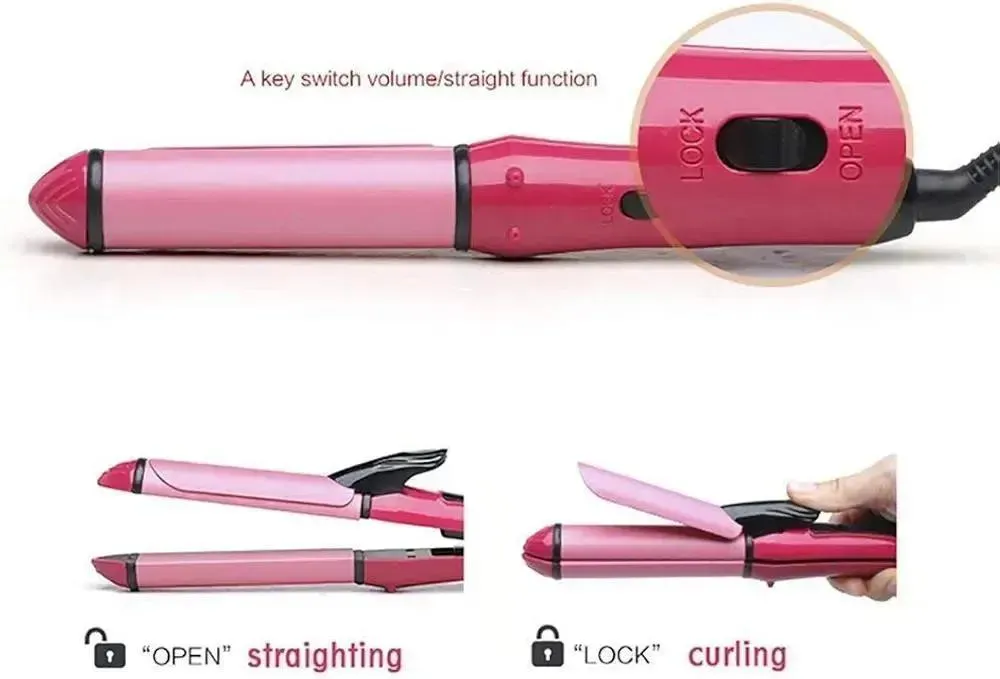 Nova Hair Straightener No Snagging Bouncy Curls