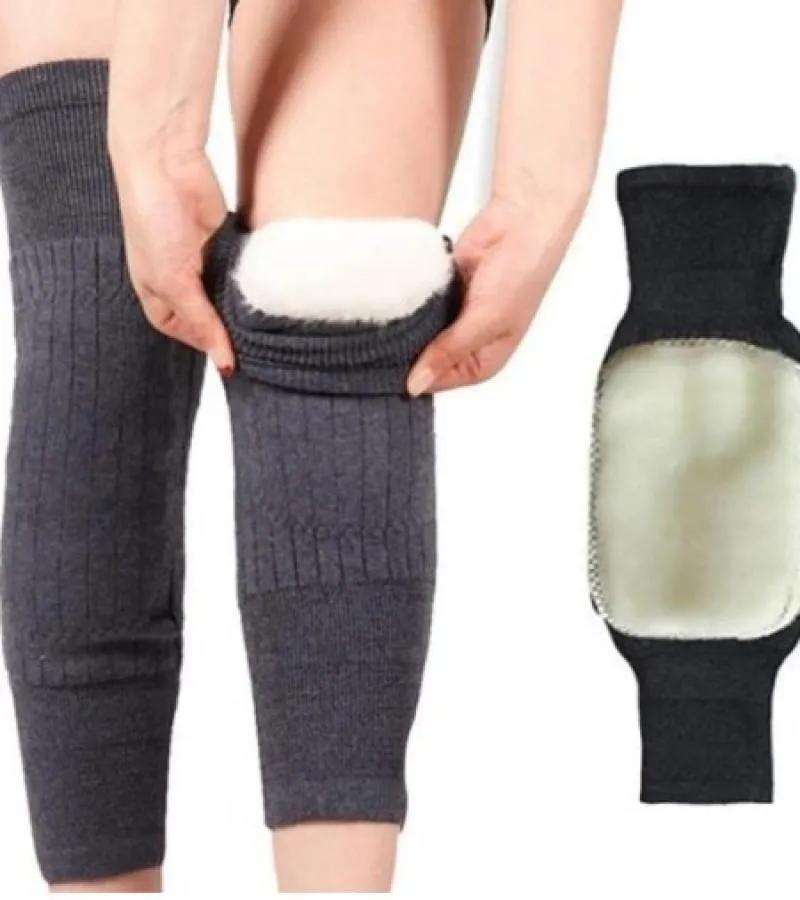 Knee-Length Wool Leg Warmers for Women & Men