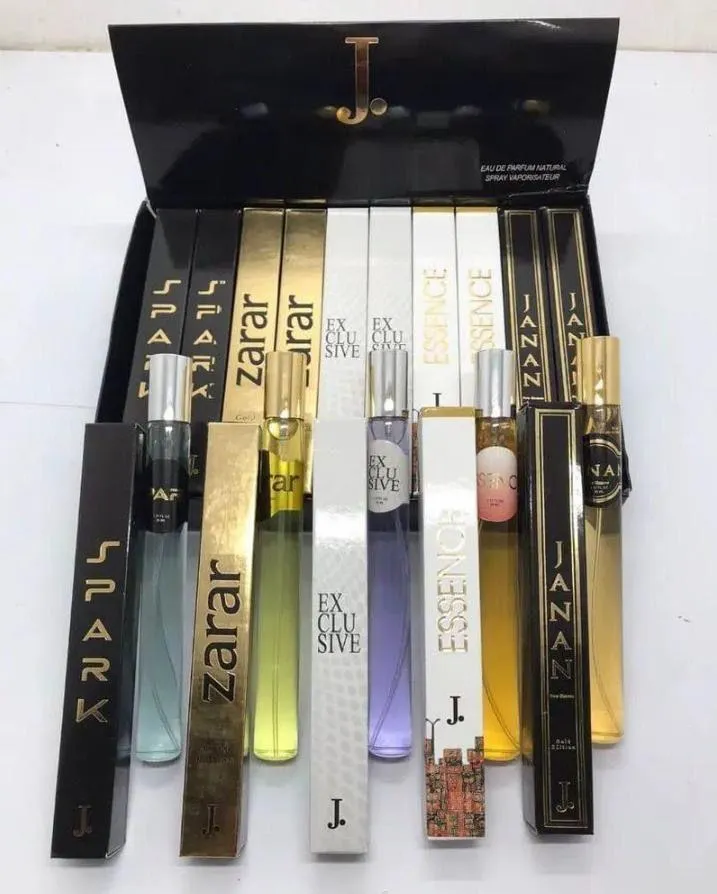 Long Lasting Floral Pocket Perfume Set 5 Pcs Unisex