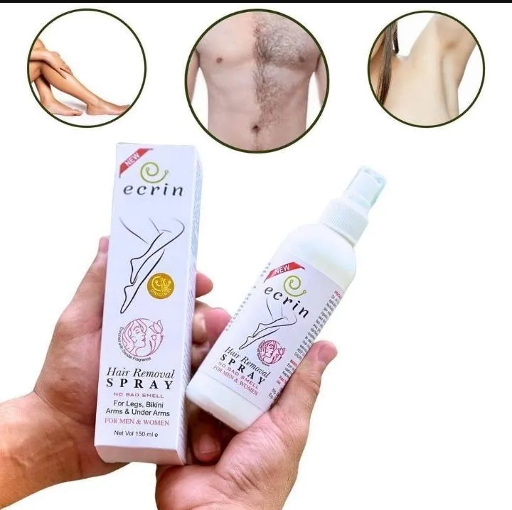Ecrin Hair Removal Spray No Bad Smell Fast Action 100ml