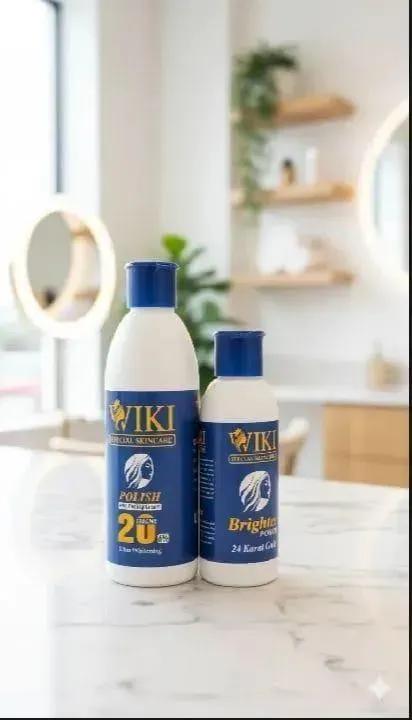 Whitening & Brightening Skin Polisher 20% Gold