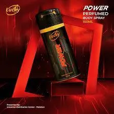 Lucky Power Body Spray 150ml Citrus Unisex Long Lasting
