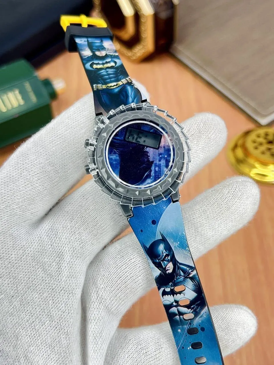 Kids Spinner Watches Spider-Man Frozen Doraemon Batman Minnie Mouse