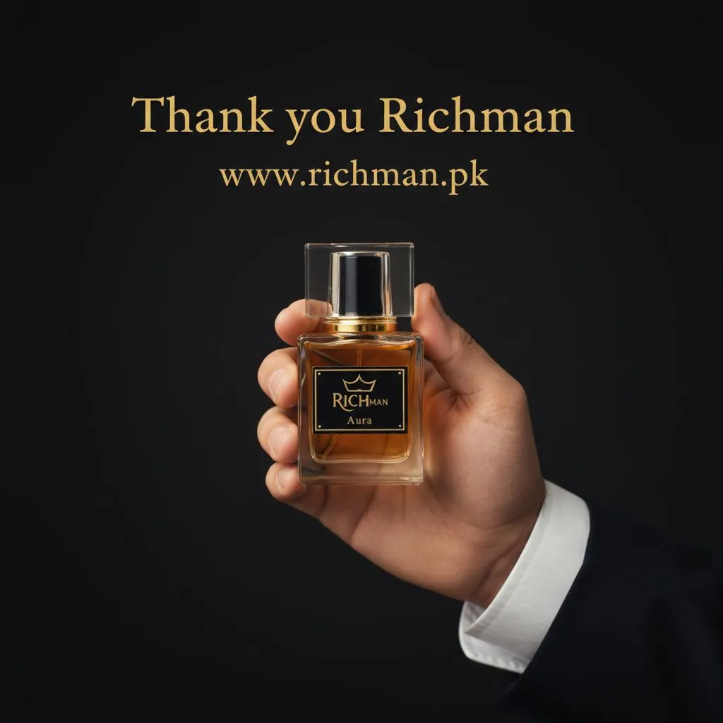 RichMan Aura Perfume for Men 2ml Long Lasting Bold Spicy Scent