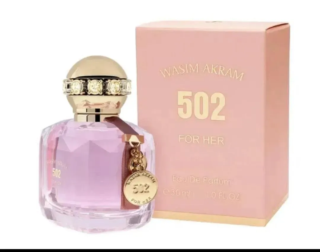 Janan Gold & Wasim Akram 502 Perfume Set for Her & Him