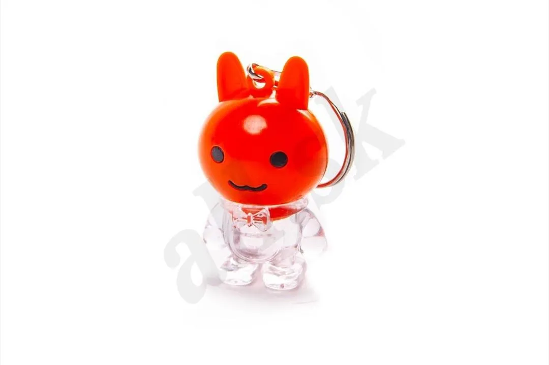 Mini Multicolor LED Keychain Light ABS Plastic
