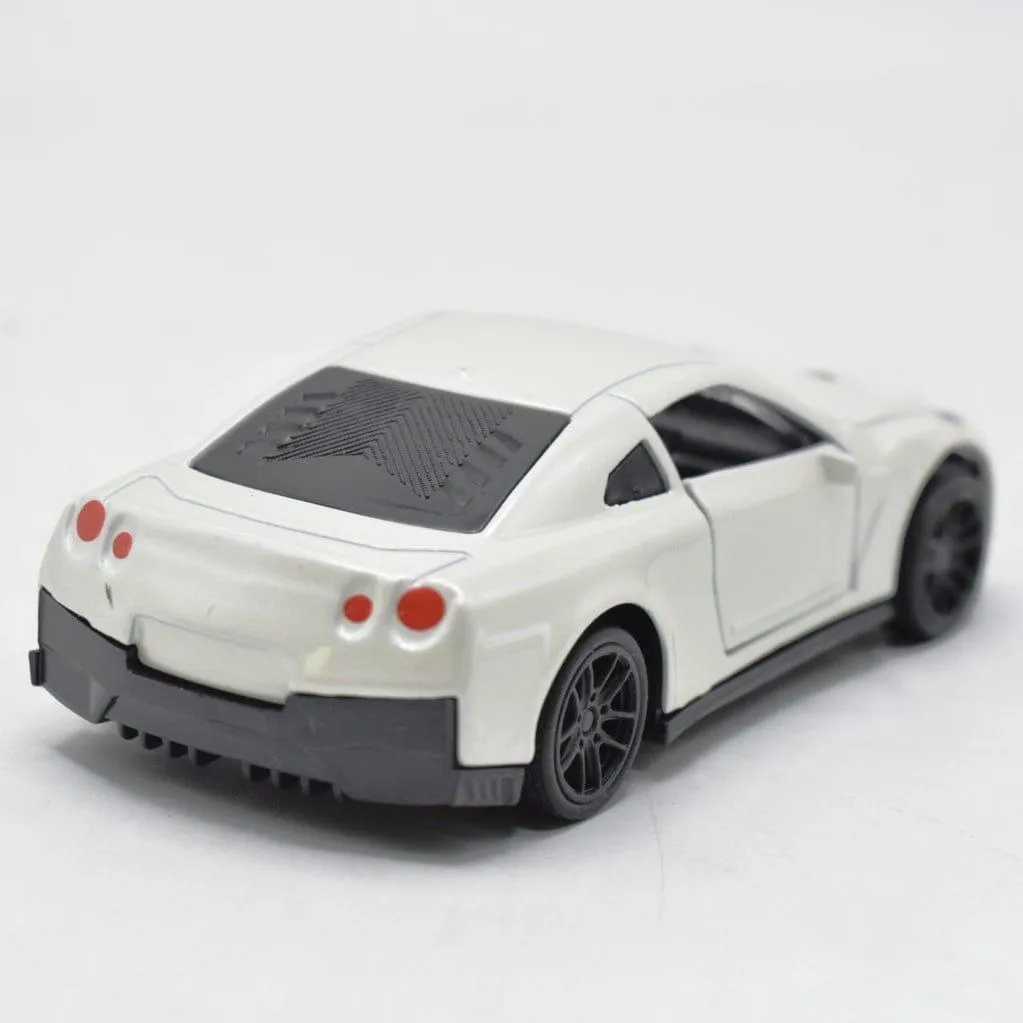 Diecast Sports Car Toy White 1-12Yrs Metal Openable Doors
