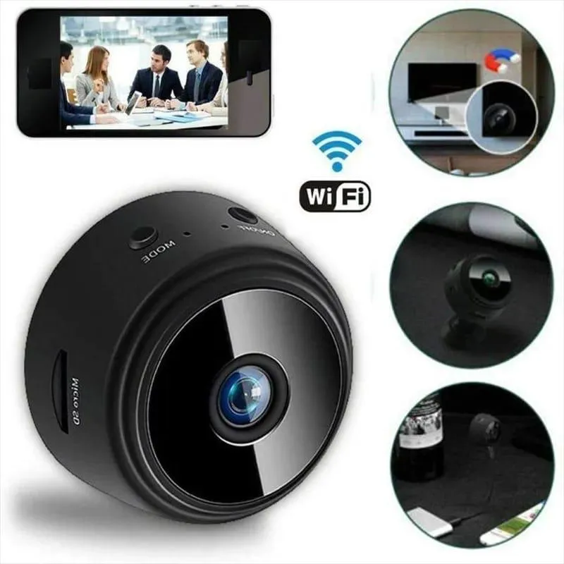Mini WiFi Camera for Home Security & Live Streaming