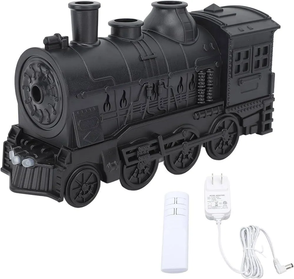 Black Plastic Air Humidifier Train Toy 1 Pc