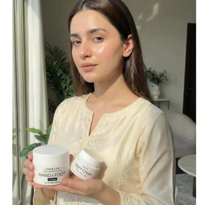 Night Cream + Hand & Foot Care Bundle for Dry Hands Feet