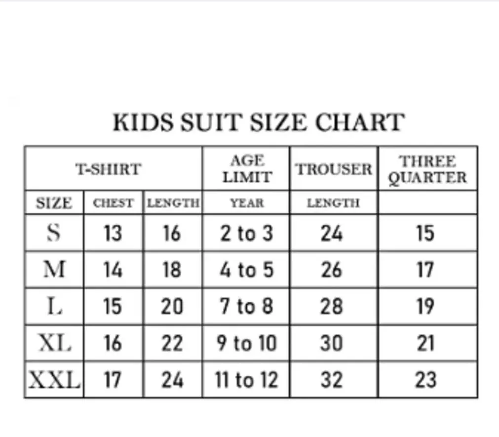 Kids King Crown Tracksuit Set Black Polyester 1-12Yrs