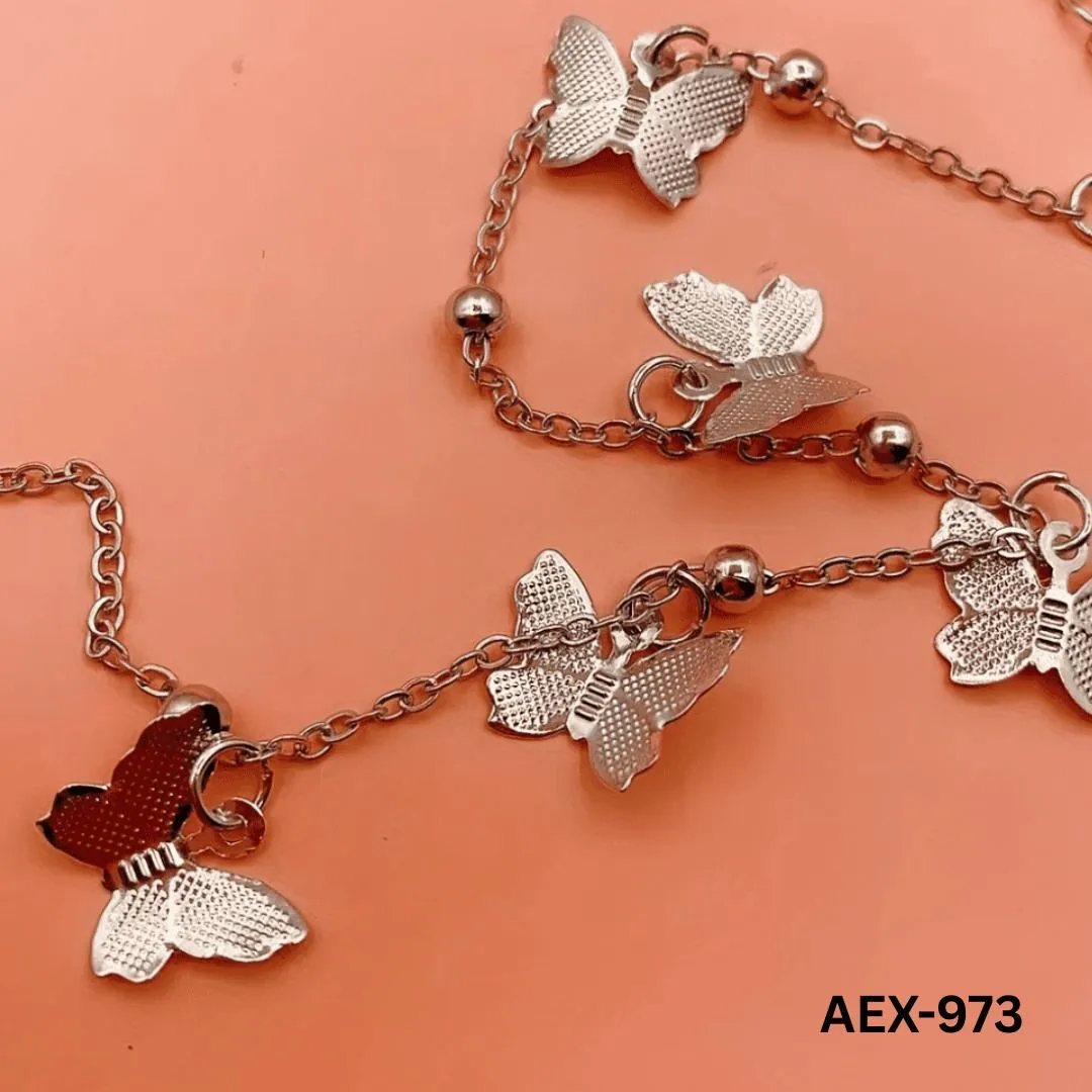 Golden Butterfly Chain Bracelet for Women