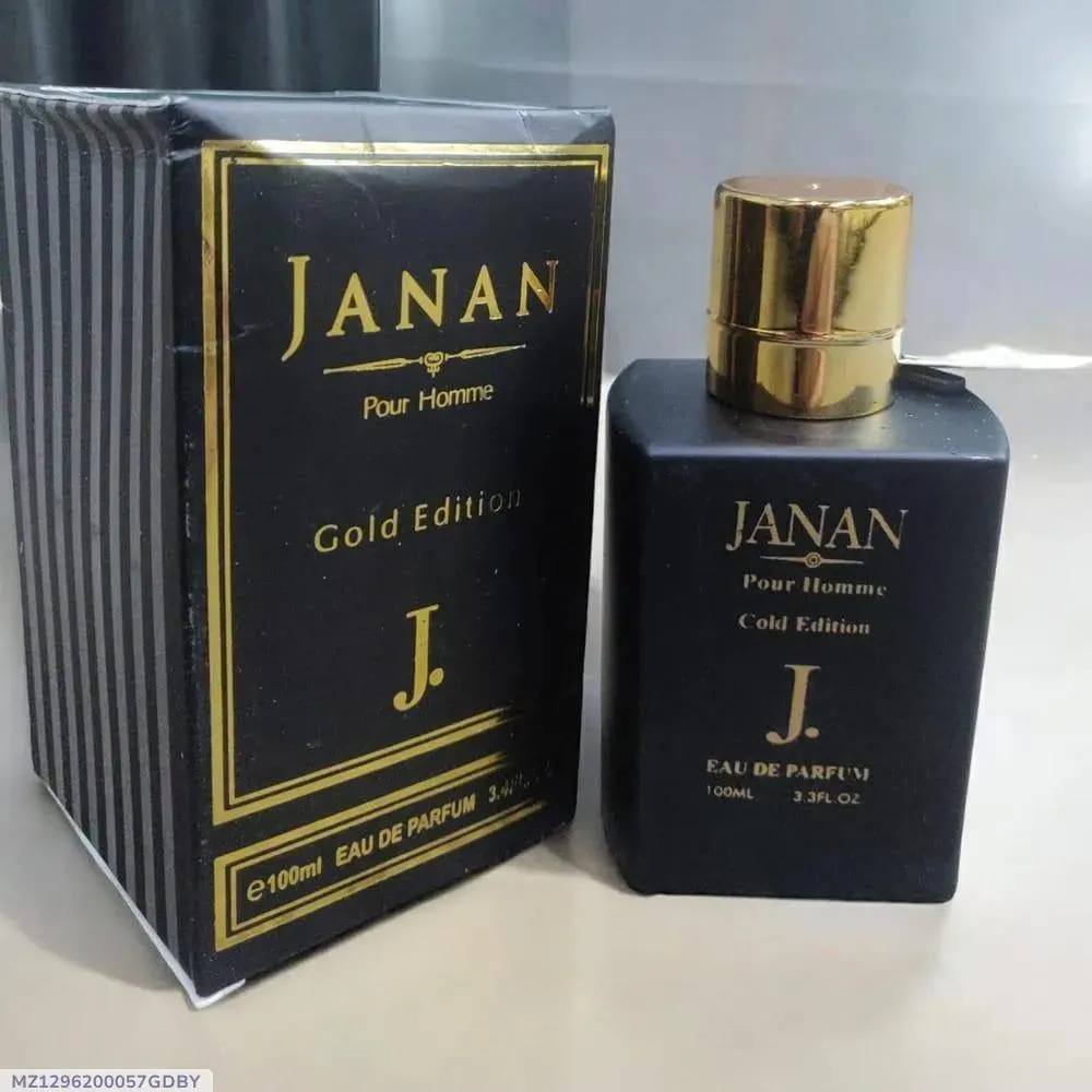 Janan Wasim Akram Perfume Set Unisex Galbanum Black