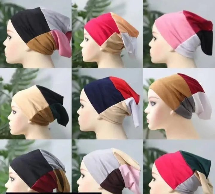 Soft Stretchable Inner Caps Multicolor Pack