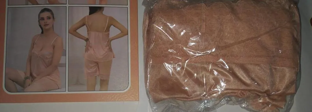 Lace Camisole Set for Women Pink 2 Pcs