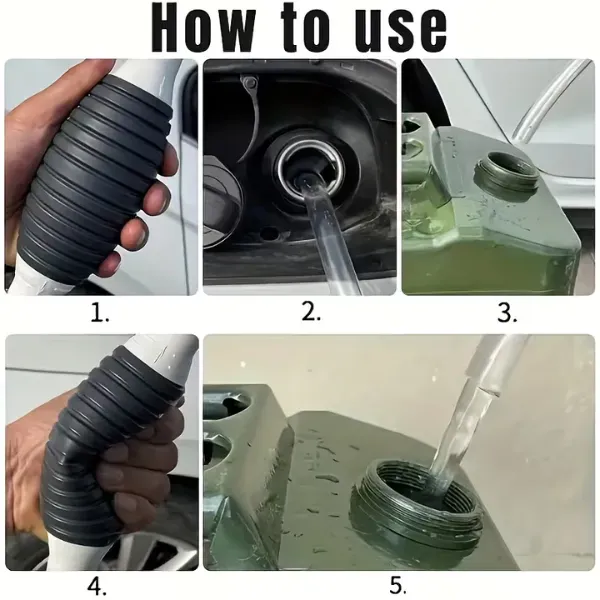 Manual Oil Pump for Cars - Easy Use, High Efficiency