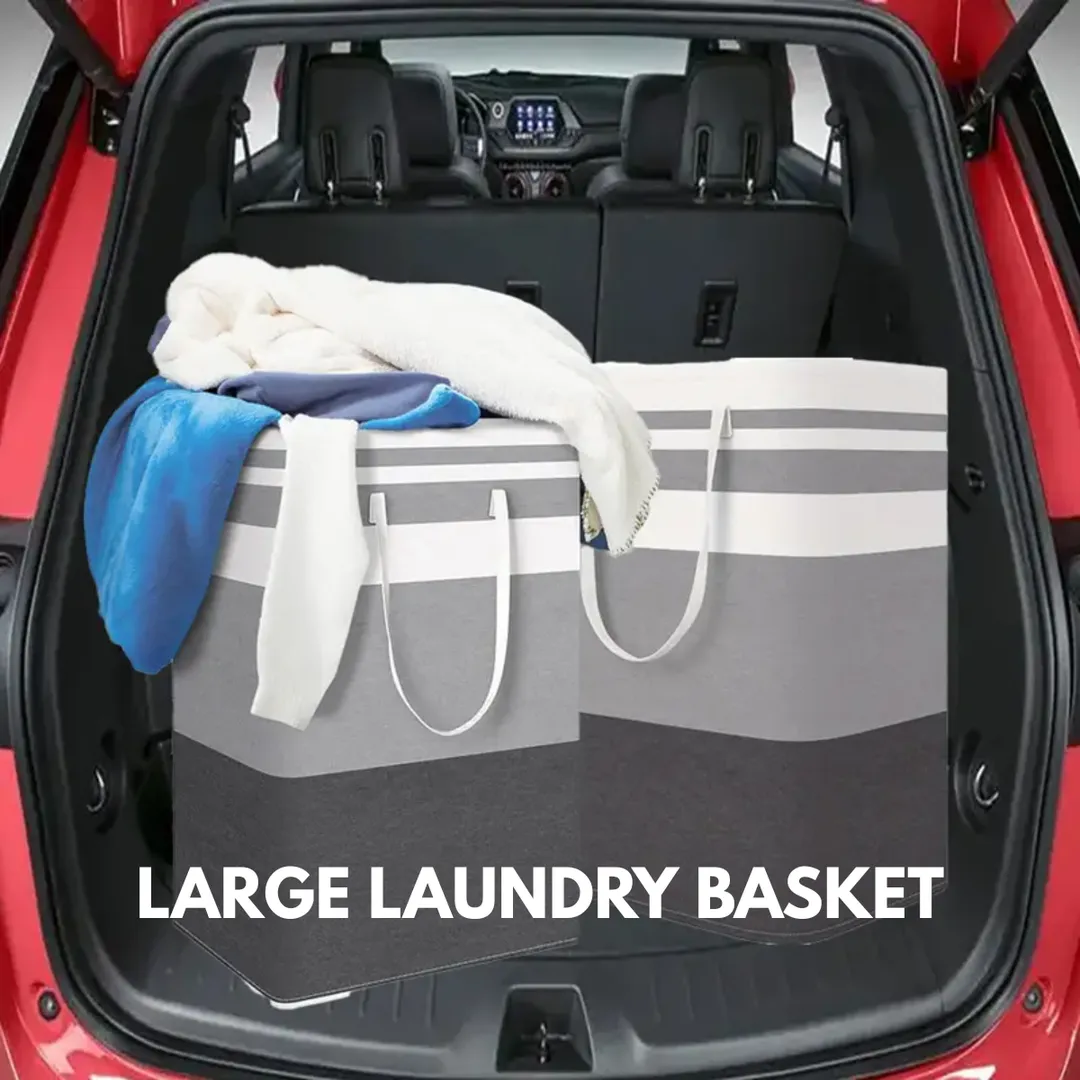 Large Capacity Laundry Basket with Reinforced Handles