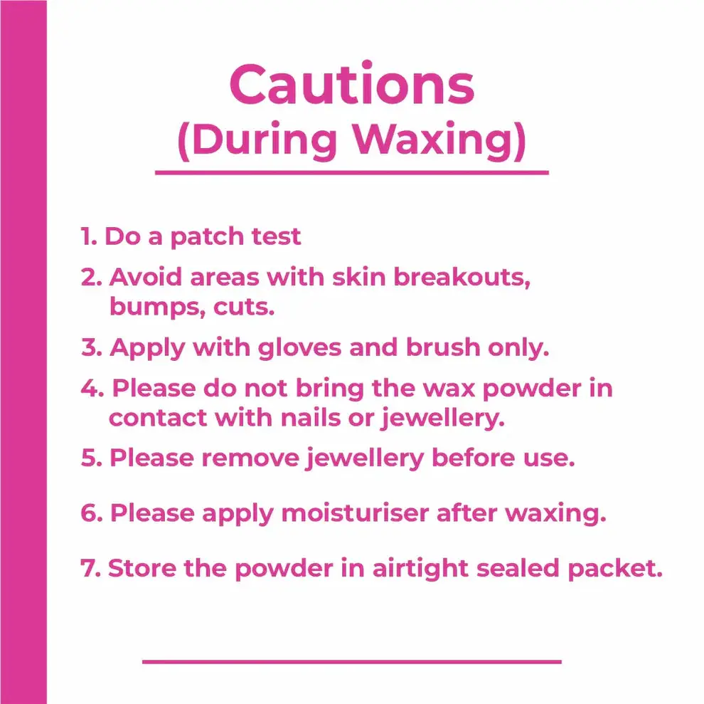 Meeoow Club 10 Min Painless Body Wax Orange Hair Removal Powder for Women