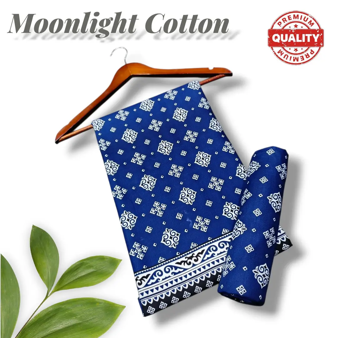 2 Pcs Women's Unstitched Printed Suit