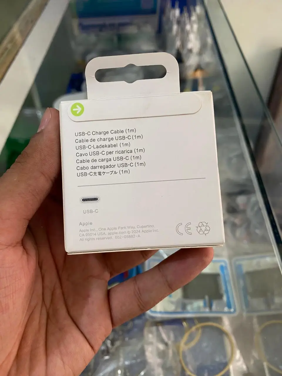 Apple Original USB-C to USB-C 60W Fast Charging Cable (1 Meter) – White