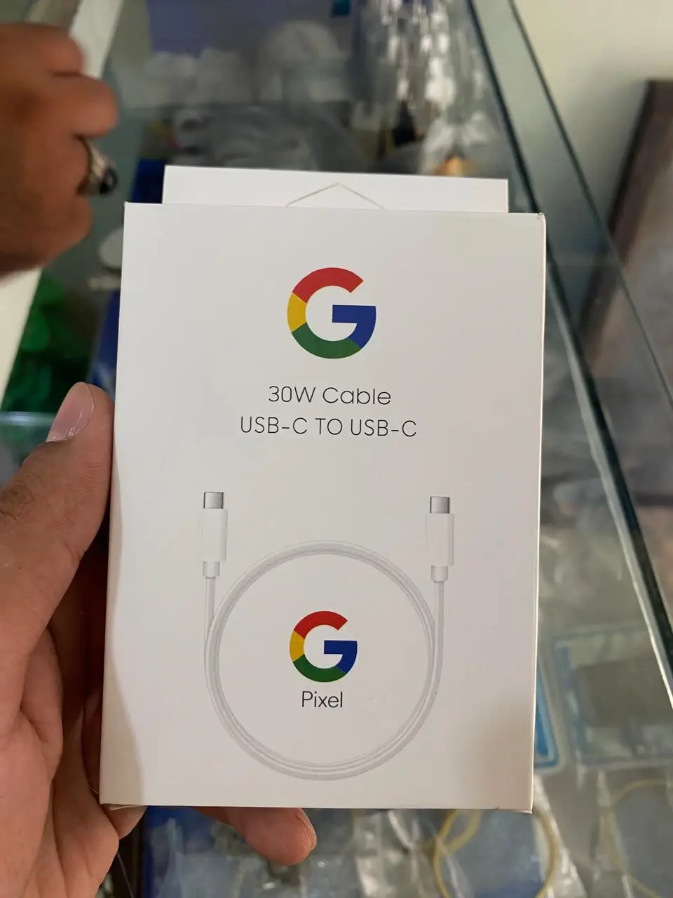 Google Pixel Original 30W USB-C to USB-C Fast Charging Cable | Type-C Data & Charging Cabley