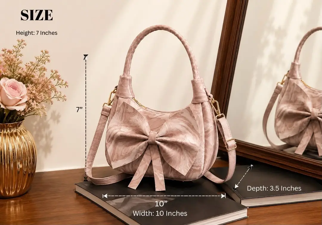 Women's Leather Printed Shoulder Bag