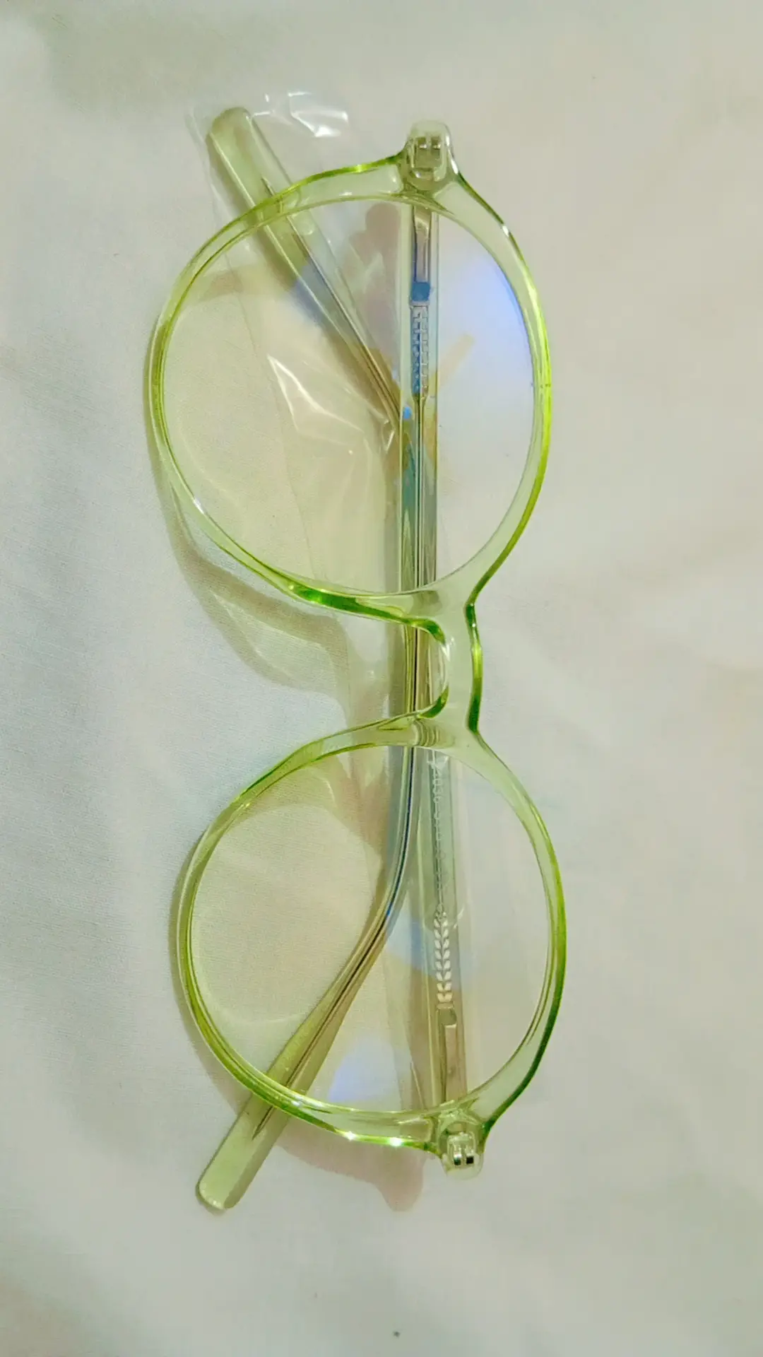 Premium Glossy green Eyewear Frame
